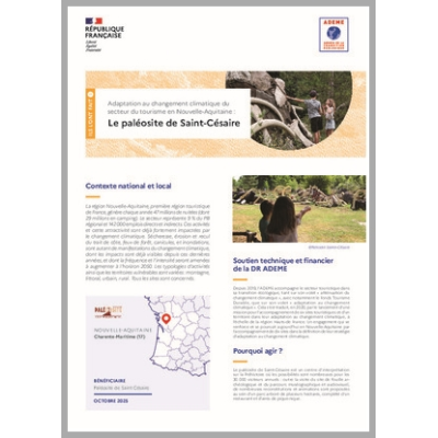 Le Paléosite de Saint-Césaire, Charente-Maritime (17)