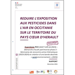 Réduire l'exposition aux pesticides dans l'air en Occitanie sur le territoire du Pays Cœur d'Hérault