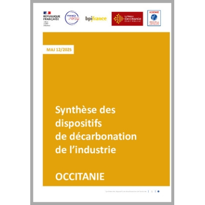Occitanie : Synthèse des dispositifs de décarbonation de l'industrie