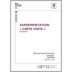 Expérimentation "Carte Verte"