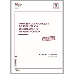 Impulser des politiques de sobriété via les documents de planification