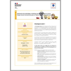 Substitution des emballages en plastique par des emballages en carton