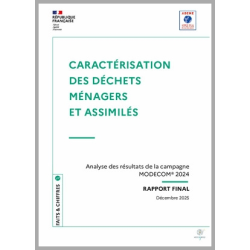MODECOM 2024 - Campagne nationale de caractérisation des déchets ménagers et assimilés