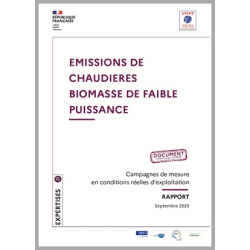 Emissions de chaudières biomasse de faible puissance