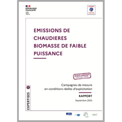 Emissions de chaudières biomasse de faible puissance