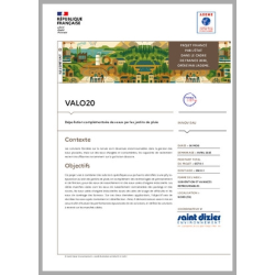 VALO20 - Dépollution complémentaire des eaux par les jardins de pluie