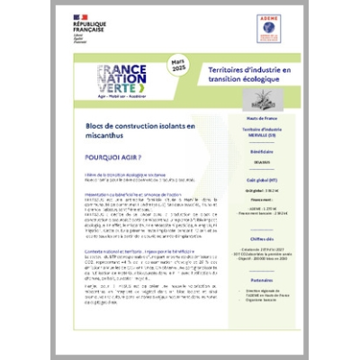 DELASSUS - Production de blocs de construction biosourcés à partir de miscanthus