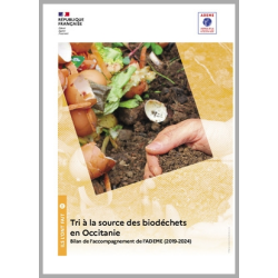 Tri à la source des biodéchets en Occitanie : bilan de l'accompagnement de l'ADEME (2019-2024)