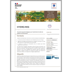 HYDRO-REG - Innovations hypo-technologiques pour l'optimisation durable des systèmes d'assainissement