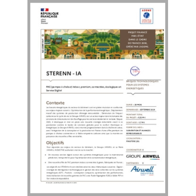 STERENN-IA - PAC (pompes à chaleur) indoor, premium, connectées, écologiques et Service Digital