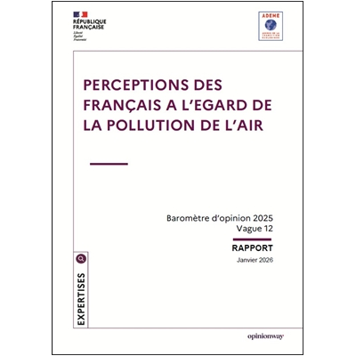 Perceptions des français à l'égard de la pollution de l'air