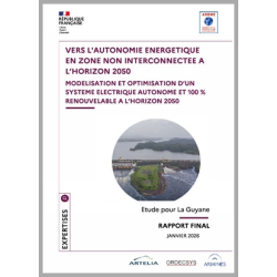Vers l'autonomie énergétique en zone non interconnectée (ZNI) en Guyane à l'horizon 2050