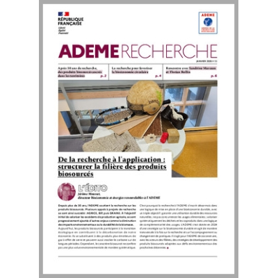 Lettre ADEME Recherche n° 53 - Janvier 2026