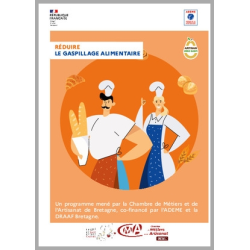 Réduire le gaspillage alimentaire en Bretagne - guide à l'usage des artisans boulangers