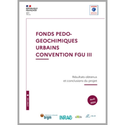 Etablissement d'un fond pédogéochimique urbain et industriel
