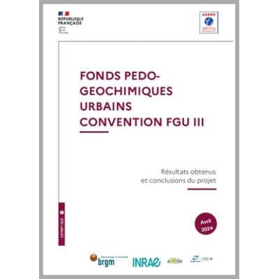 Etablissement d'un fond pédogéochimique urbain et industriel