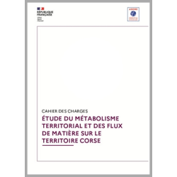 Cahier des charges - Étude du métabolisme territorial et des flux de matière de la Corse