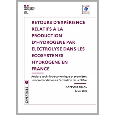 Retours d'expérience relatifs à la production d'hydrogène par électrolyse dans les écosystèmes hydrogène en France