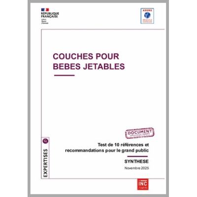 COUCHES POUR BEBES JETABLES