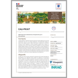 EAU-PRINT - Optimisation des traitements des micropolluants par la biosurveillance