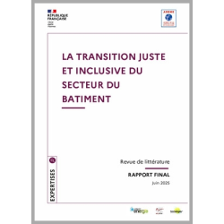 La Transition juste et inclusive dans le secteur du bâtiment