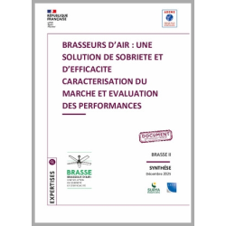 BRASSE II : Base de données des performances de 50 brasseurs d'air plafonniers à pales