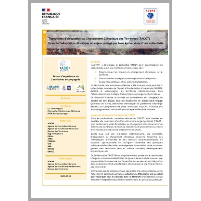 Faire de l'adaptation climatique un enjeu partagé par tous les services d'une collectivité