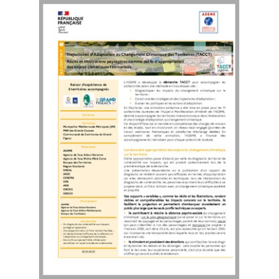 Récits et illustrations paysagères comme outils d'appropriation des enjeux climatiques territoriaux