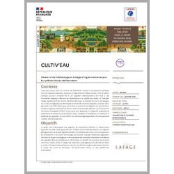 CULTIV'EAU - Création d'une méthodologie et stratégie d'irrigation économe pour les systèmes viticoles méditerranéens