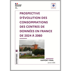 Prospective d'évolution des consommations des data centers à court, moyen et long terme de 2024 à 2060
