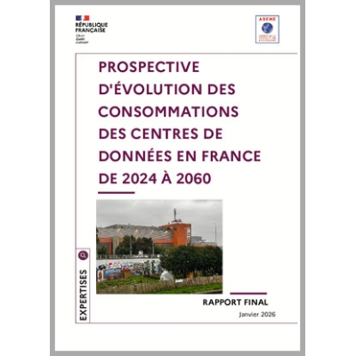 Prospective d'évolution des consommations des data centers à court, moyen et long terme de 2024 à 2060
