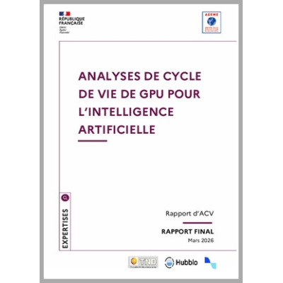 Analyse de cycle de vie de GPU (cartes graphiques) pour l'intelligence artificielle