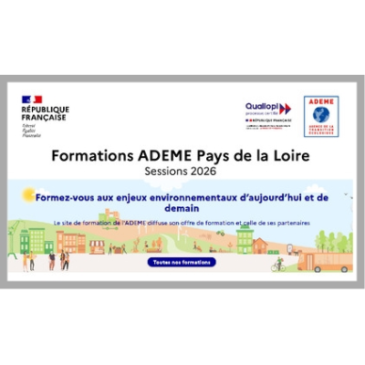 Formations ADEME Pays de la Loire