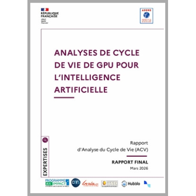 Analyse de cycle de vie de GPU (cartes graphiques) pour l'intelligence artificielle