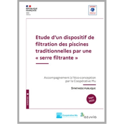 Etude d'un dispositif de filtration des piscines traditionnelles par une « serre filtrante »