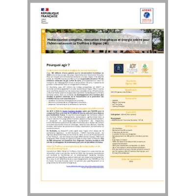 Modernisation complète, rénovation énergétique et énergie solaire