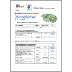 Collectivités, formez-vous avec l'ADEME !