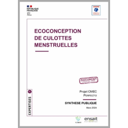 Ecoconception de culotte menstruelle