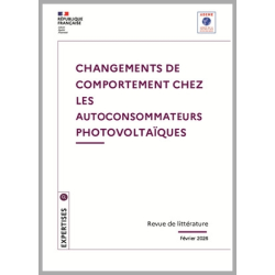 Changements de comportement chez les autoconsommateurs photovoltaïques individuels