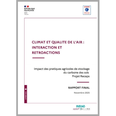 Climat et qualité de l'air : interactions et rétroactions 