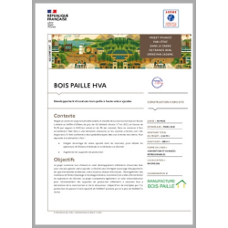 BOIS PAILLE HVA - Développement d'ossatures bois-paille à haute valeur ajoutée