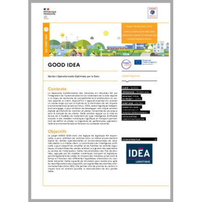 GOODIDEA - Gestion Opérationnelle Optimisée par la Data