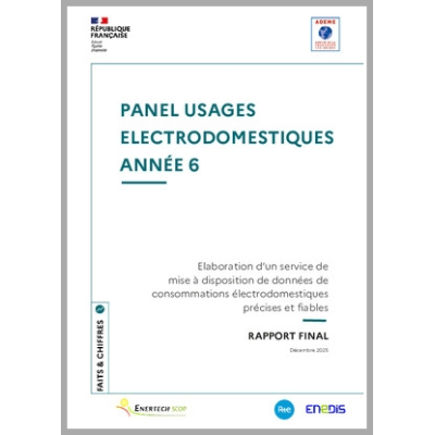 PANEL USAGES ELECTRODOMESTIQUES ANNEE 6