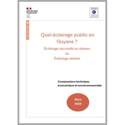 Quel éclairage public en Guyane ?