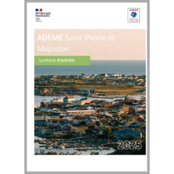 Rapport d'activités 2025 ADEME Saint-Pierre et Miquelon 