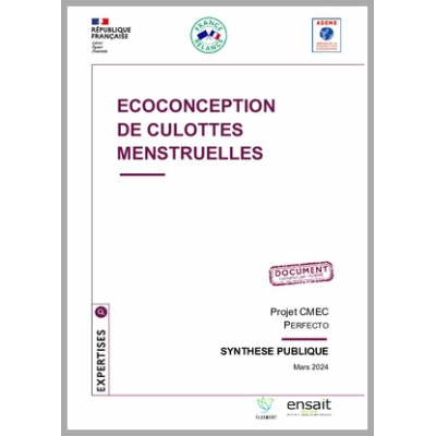 Ecoconception de culotte menstruelle