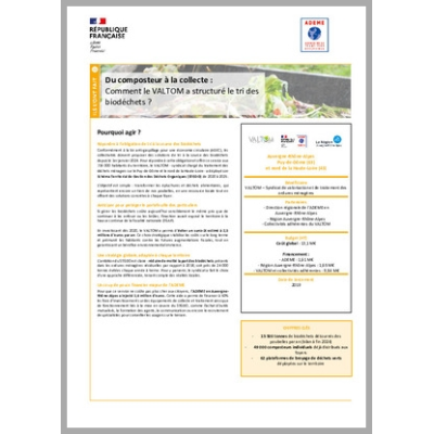 Du composteur à la collecte : comment le VALTOM a structuré le tri des biodéchets