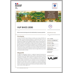 VUF BIKES 2030 - Performance économique et environnementale et nouveaux produits