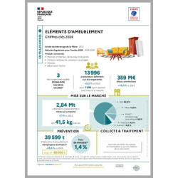 Éléments d'ameublement : données 2024 (infographie)