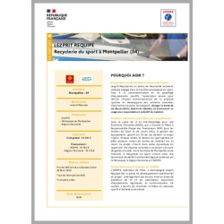 LEZPRIT REQUIPE. Recyclerie du sport à Montpellier (34)